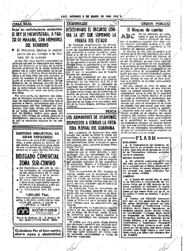 ABC SEVILLA 09-01-1983 página 16