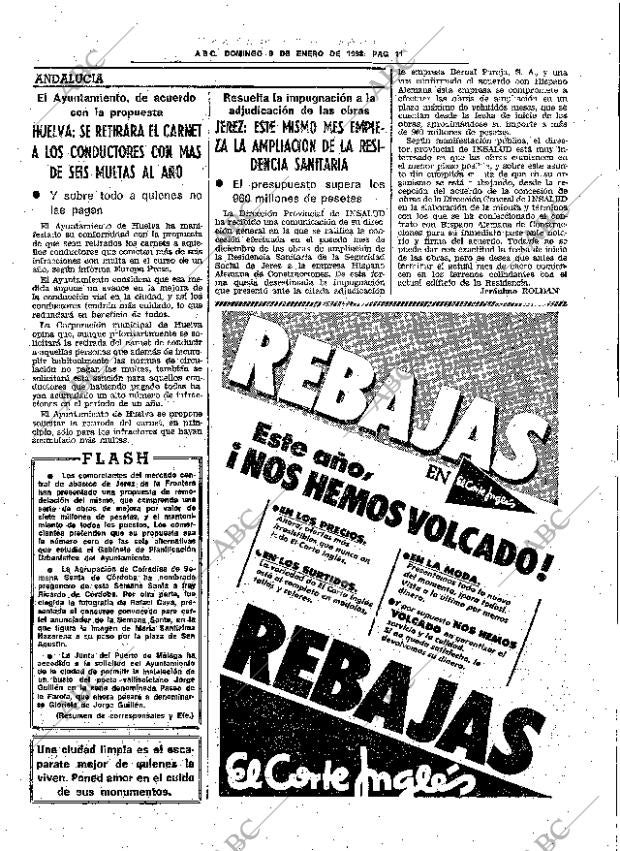 ABC SEVILLA 09-01-1983 página 21
