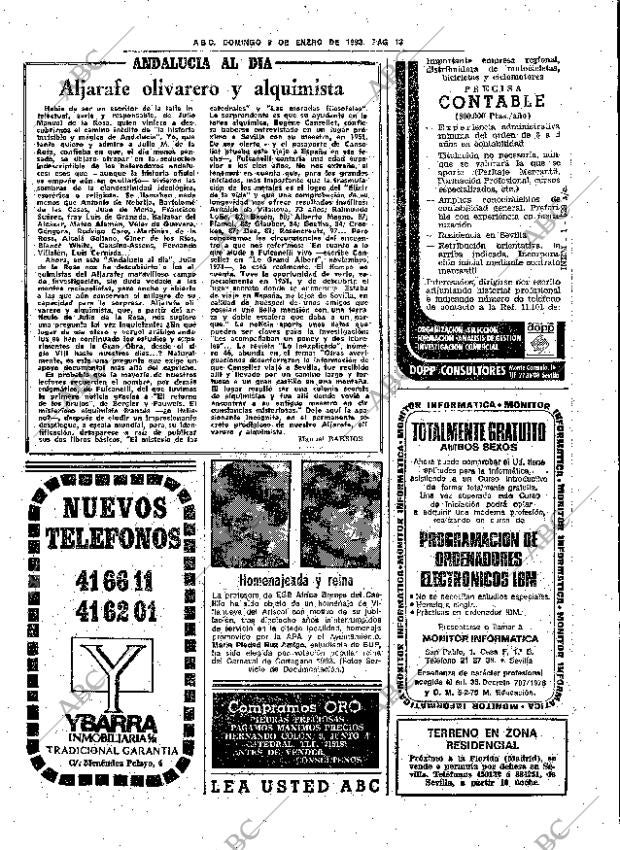 ABC SEVILLA 09-01-1983 página 23