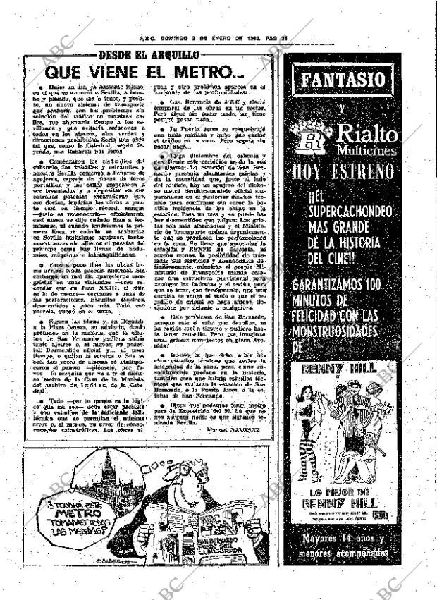 ABC SEVILLA 09-01-1983 página 31