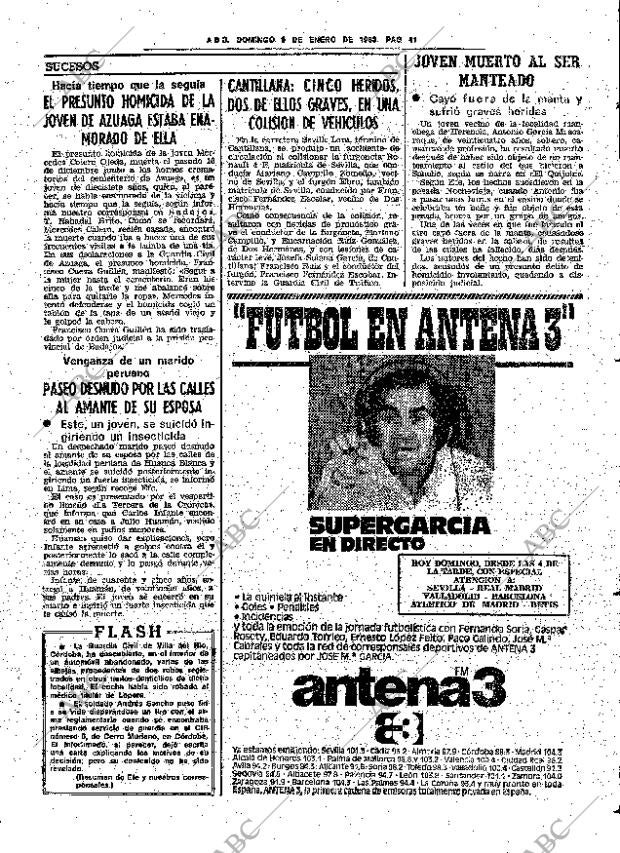 ABC SEVILLA 09-01-1983 página 51