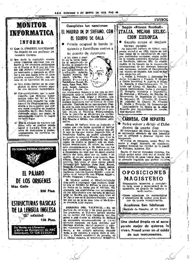 ABC SEVILLA 09-01-1983 página 56