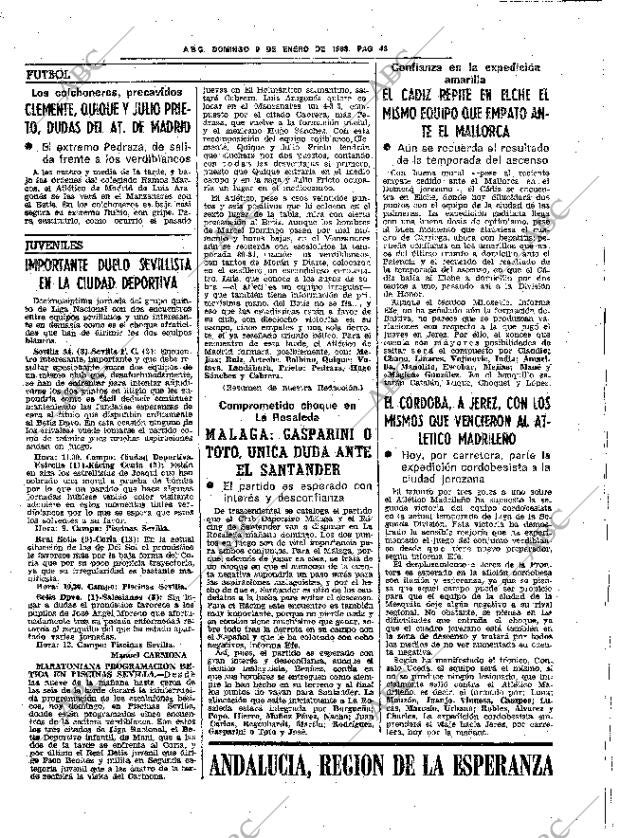 ABC SEVILLA 09-01-1983 página 58