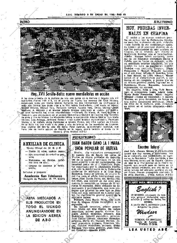 ABC SEVILLA 09-01-1983 página 63
