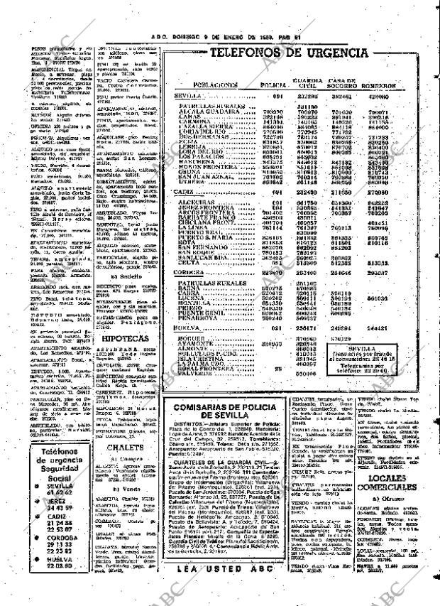 ABC SEVILLA 09-01-1983 página 71