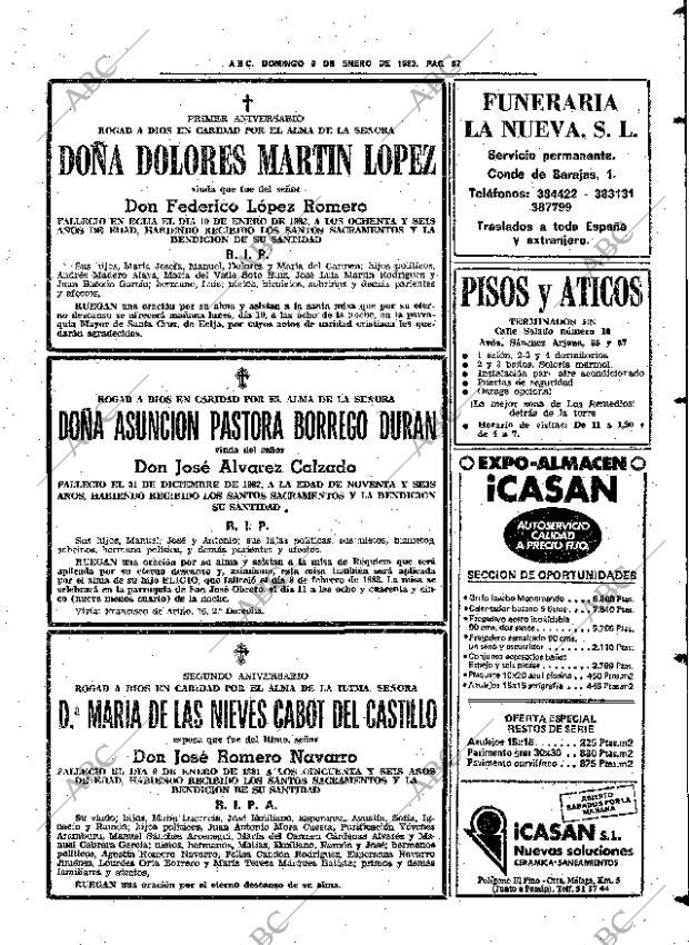 ABC SEVILLA 09-01-1983 página 77