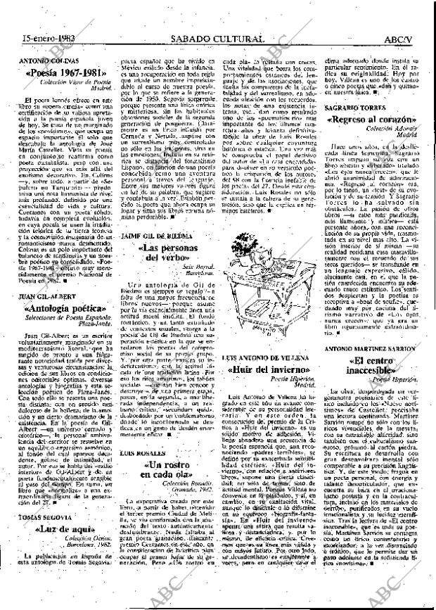 ABC MADRID 15-01-1983 página 49