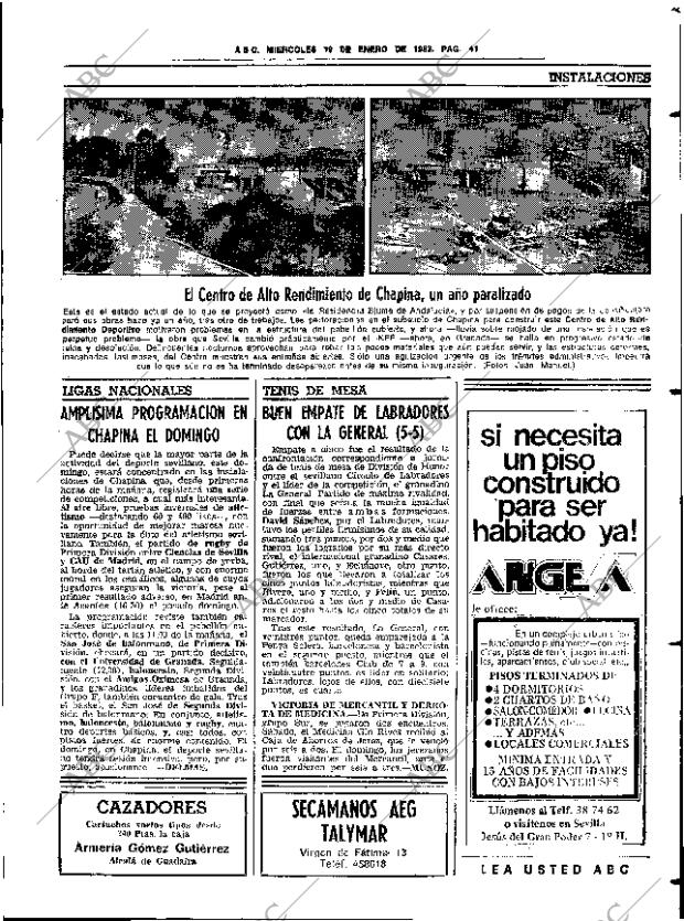 ABC SEVILLA 19-01-1983 página 49