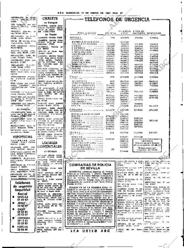 ABC SEVILLA 19-01-1983 página 55