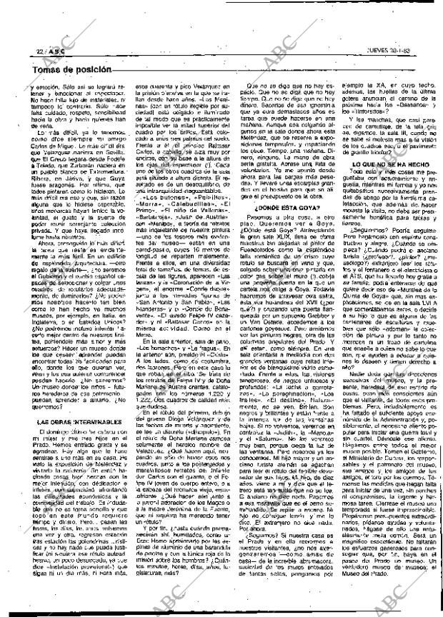 ABC MADRID 20-01-1983 página 22