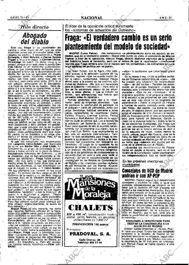 ABC MADRID 20-01-1983 página 25