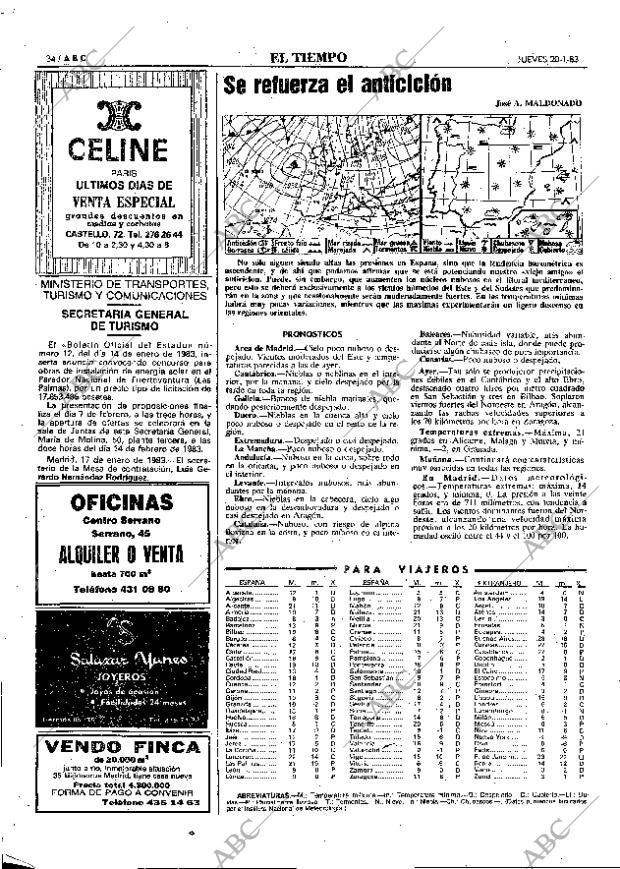 ABC MADRID 20-01-1983 página 34