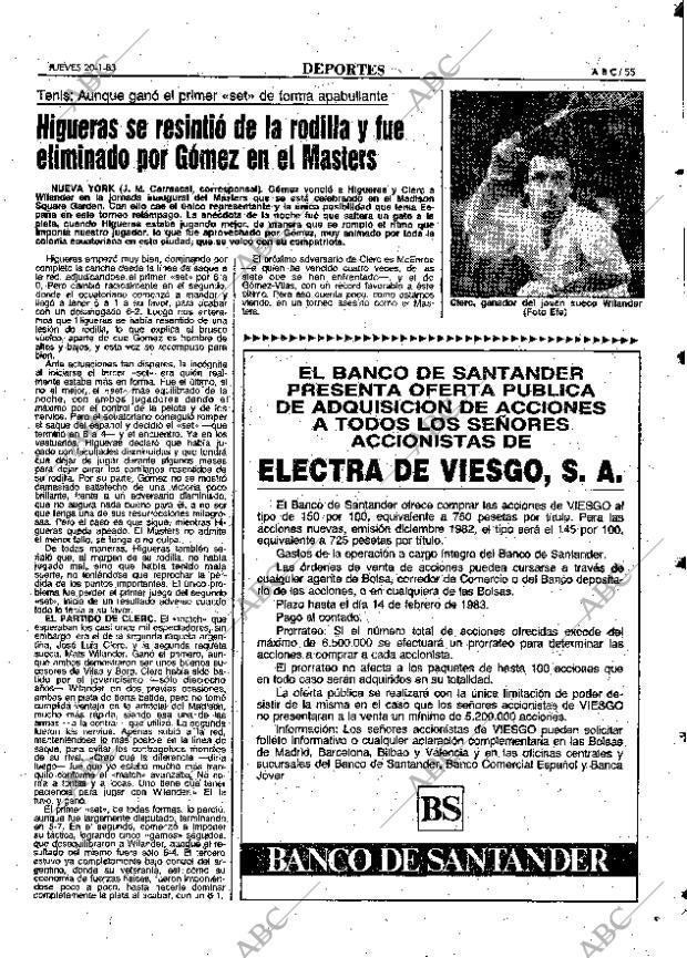 ABC MADRID 20-01-1983 página 55