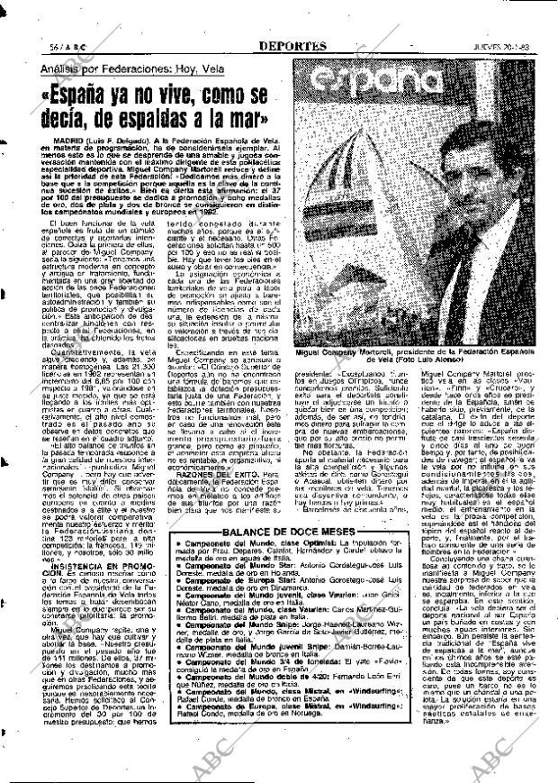 ABC MADRID 20-01-1983 página 56