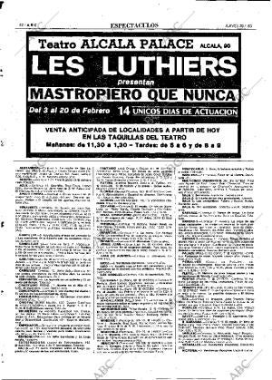 ABC MADRID 20-01-1983 página 62
