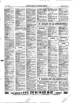 ABC MADRID 20-01-1983 página 74