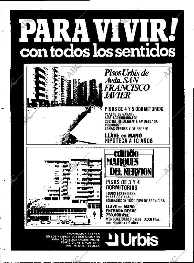 ABC SEVILLA 20-01-1983 página 74