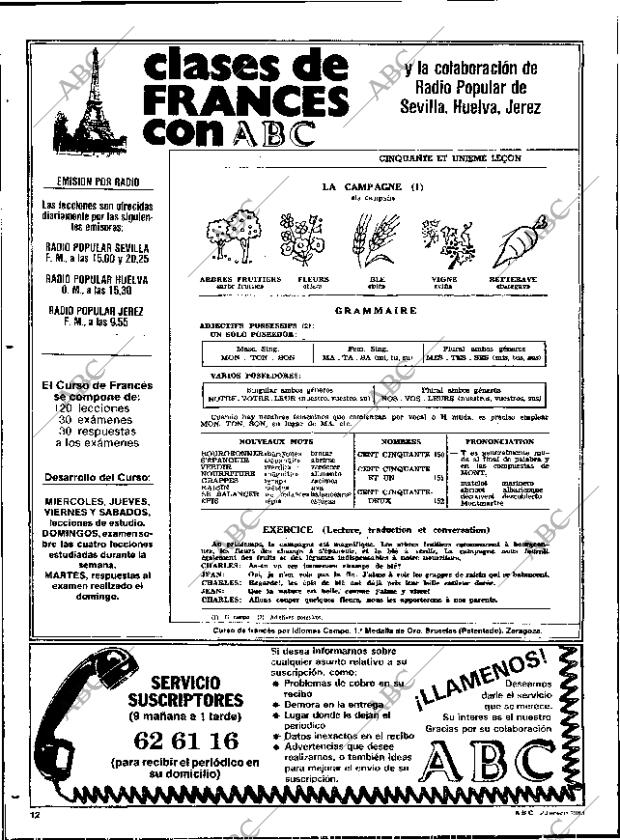 ABC SEVILLA 20-01-1983 página 76