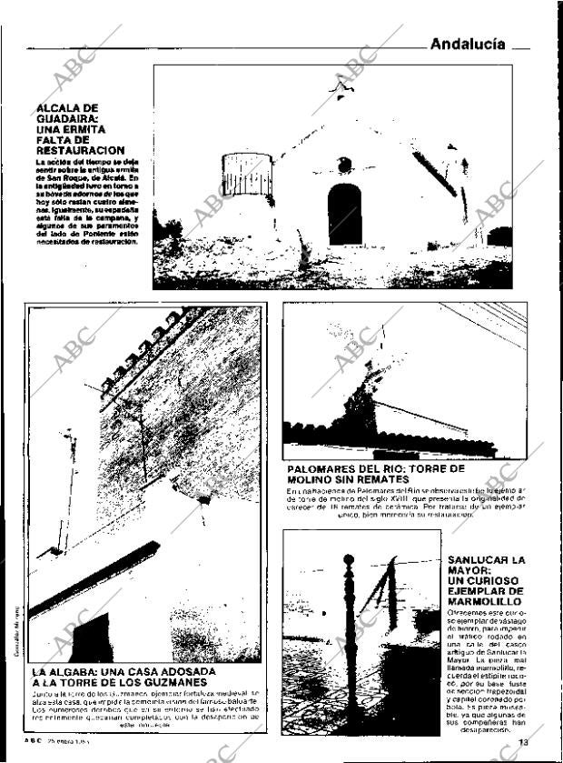 ABC SEVILLA 25-01-1983 página 13