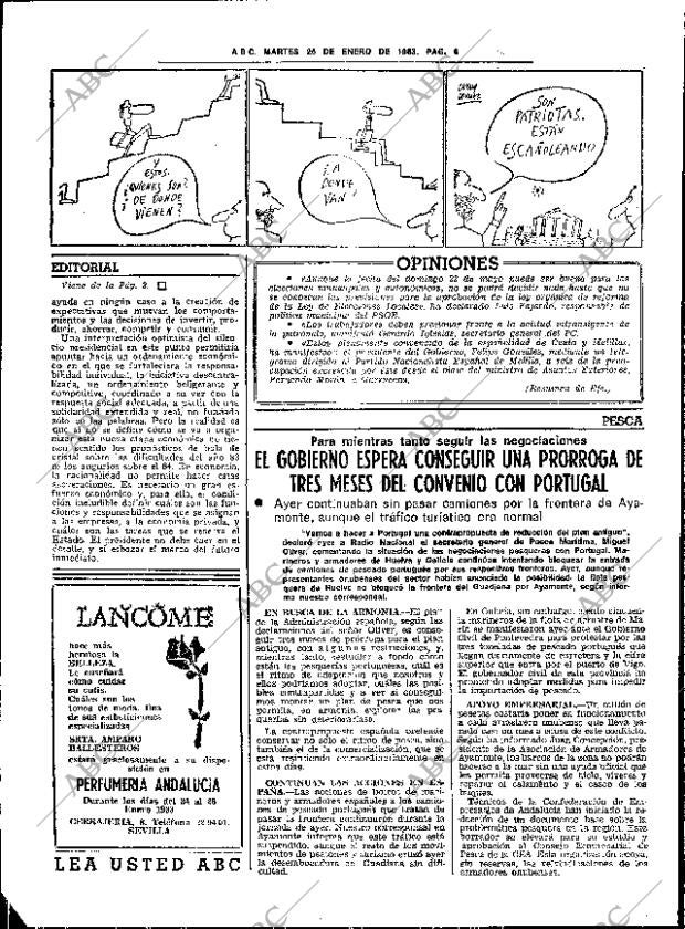 ABC SEVILLA 25-01-1983 página 26