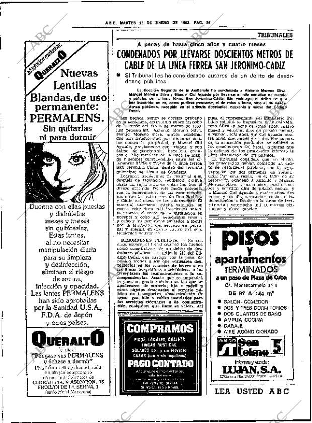 ABC SEVILLA 25-01-1983 página 44