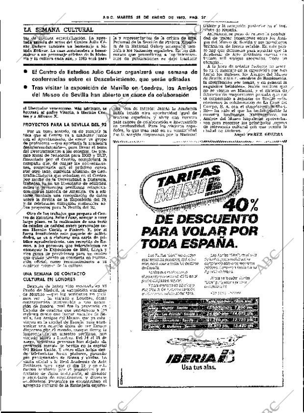 ABC SEVILLA 25-01-1983 página 47
