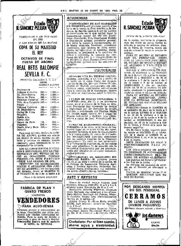 ABC SEVILLA 25-01-1983 página 48