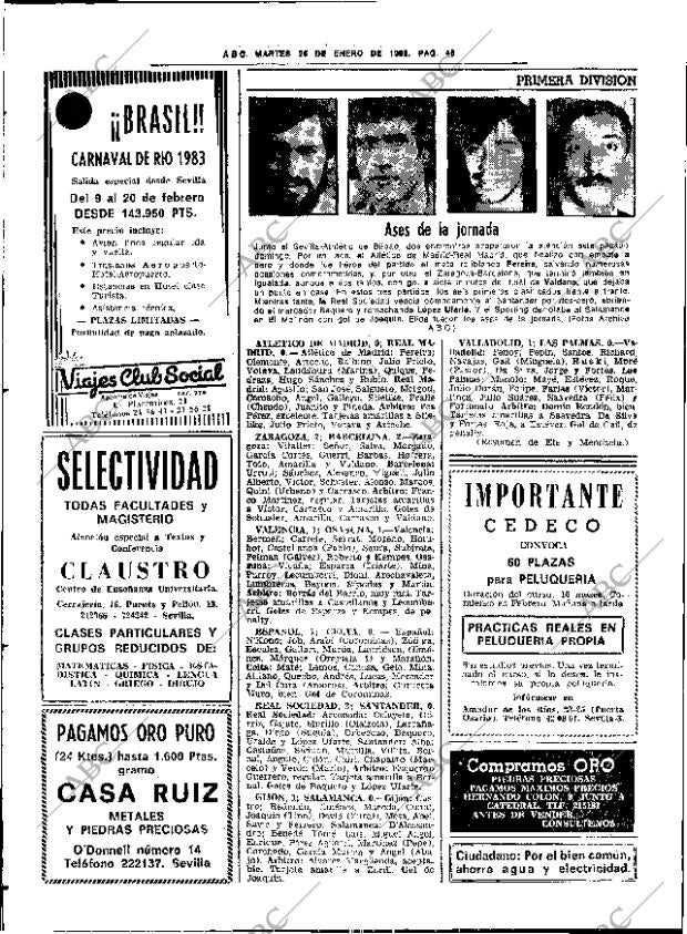 ABC SEVILLA 25-01-1983 página 60