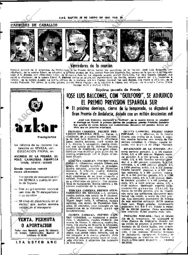 ABC SEVILLA 25-01-1983 página 72