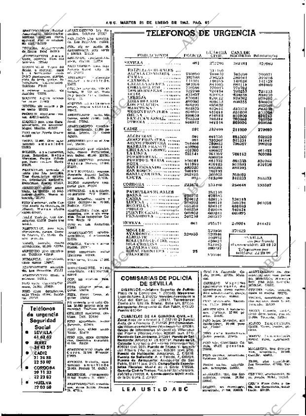 ABC SEVILLA 25-01-1983 página 81