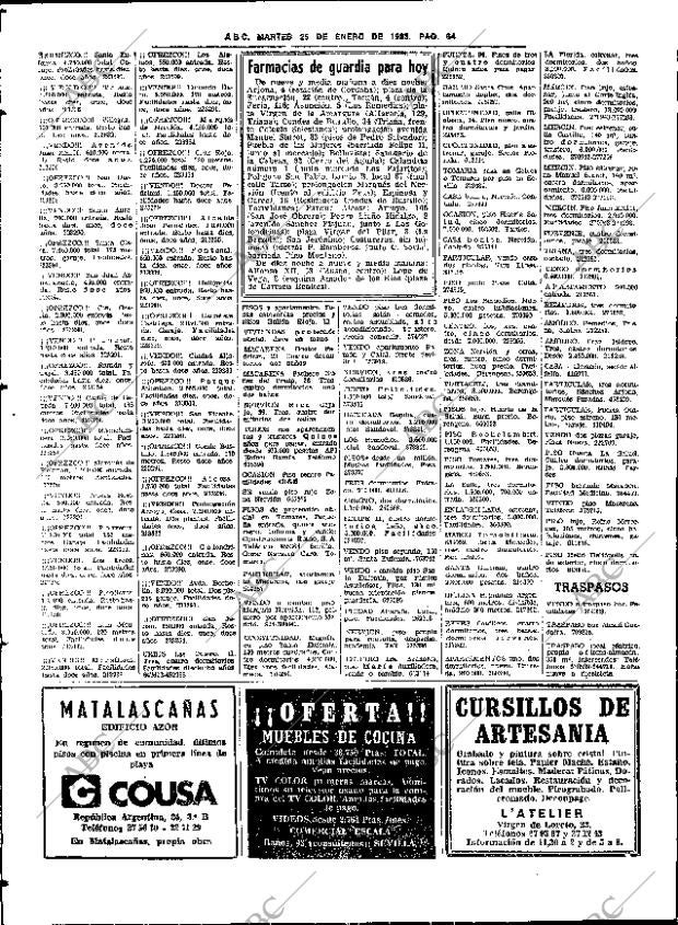 ABC SEVILLA 25-01-1983 página 84