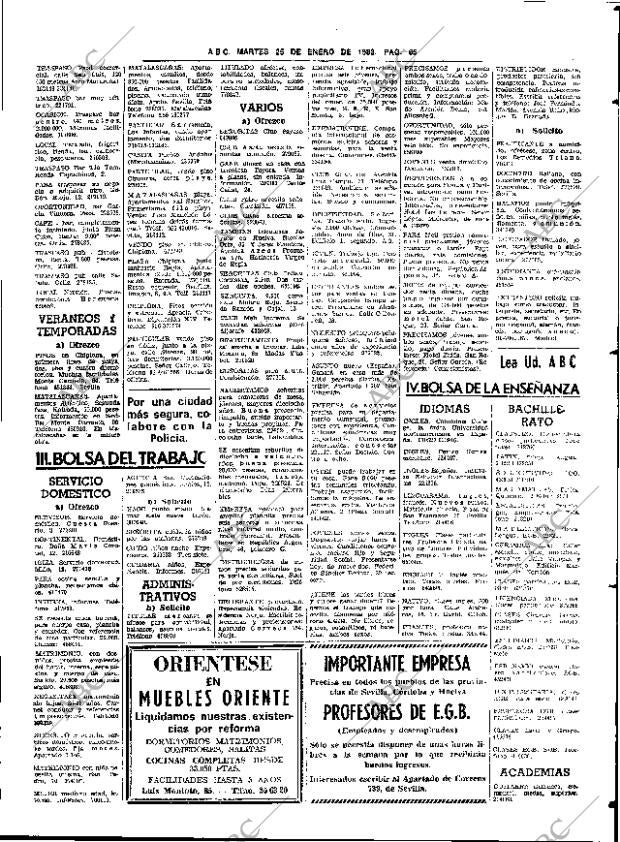 ABC SEVILLA 25-01-1983 página 85