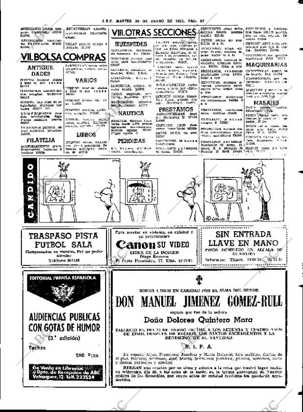 ABC SEVILLA 25-01-1983 página 87