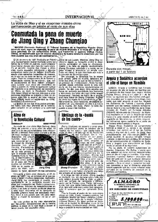 ABC MADRID 26-01-1983 página 14