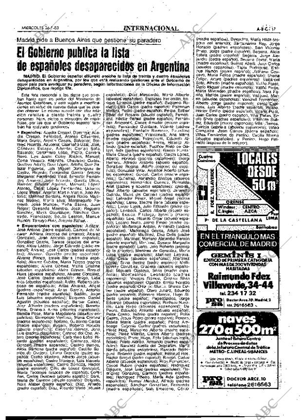 ABC MADRID 26-01-1983 página 17