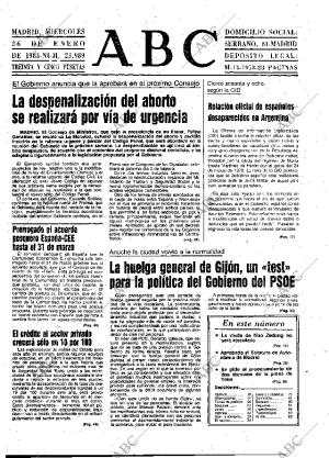 ABC MADRID 26-01-1983 página 9