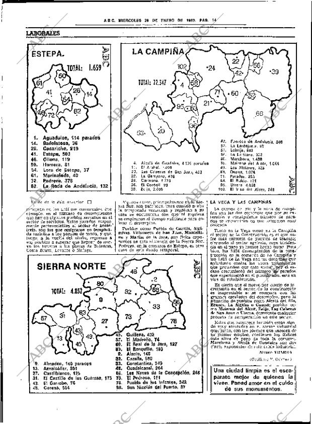 ABC SEVILLA 26-01-1983 página 22