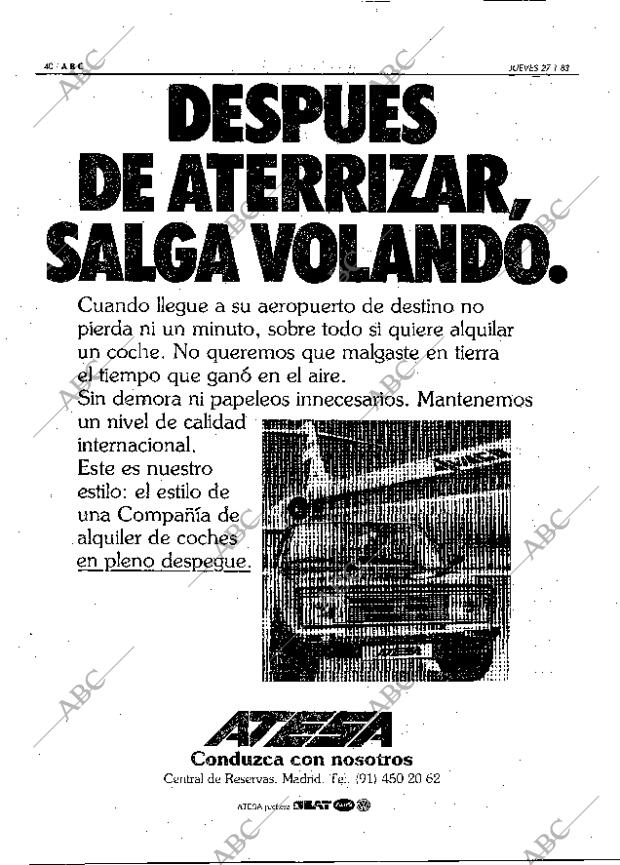 ABC MADRID 27-01-1983 página 40