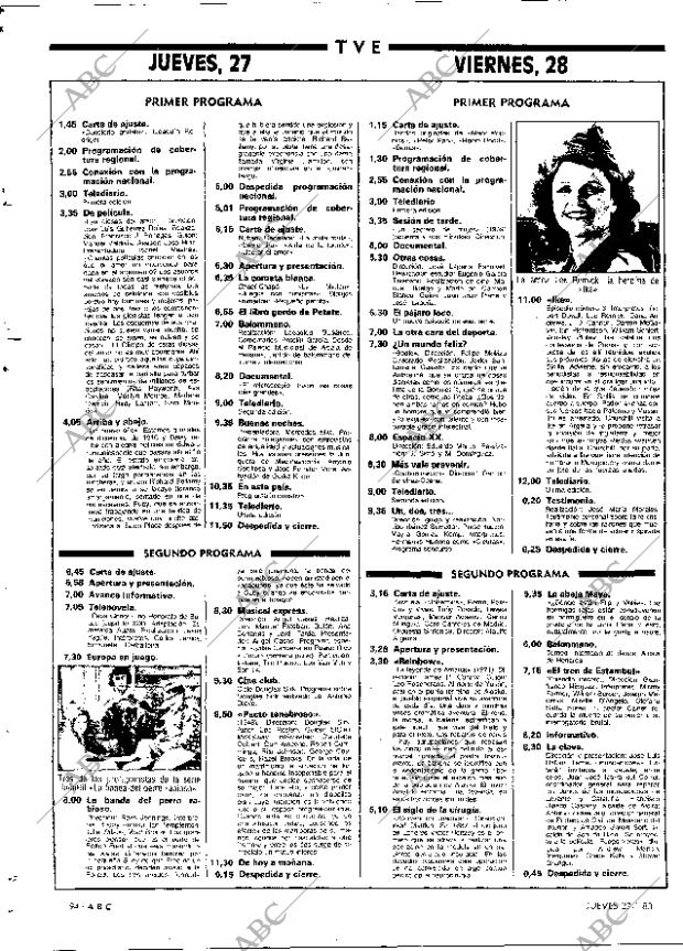 ABC MADRID 27-01-1983 página 94