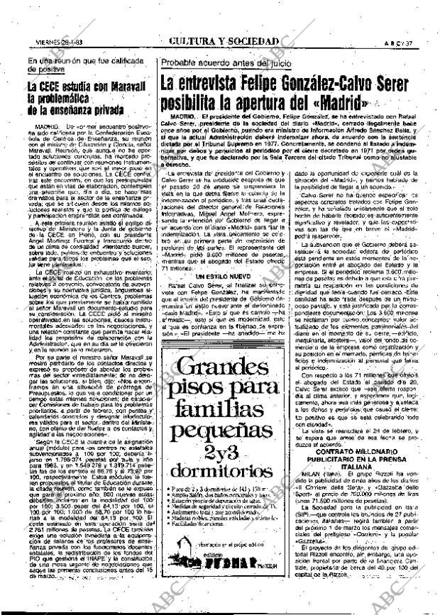 ABC MADRID 28-01-1983 página 37