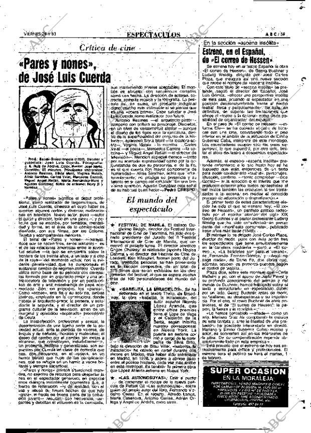 ABC MADRID 28-01-1983 página 59