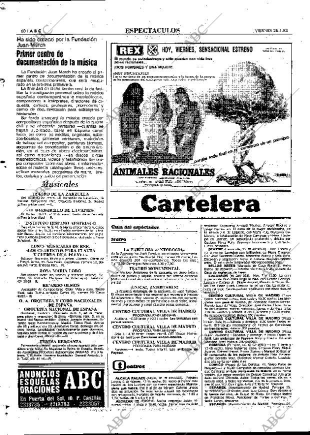 ABC MADRID 28-01-1983 página 60