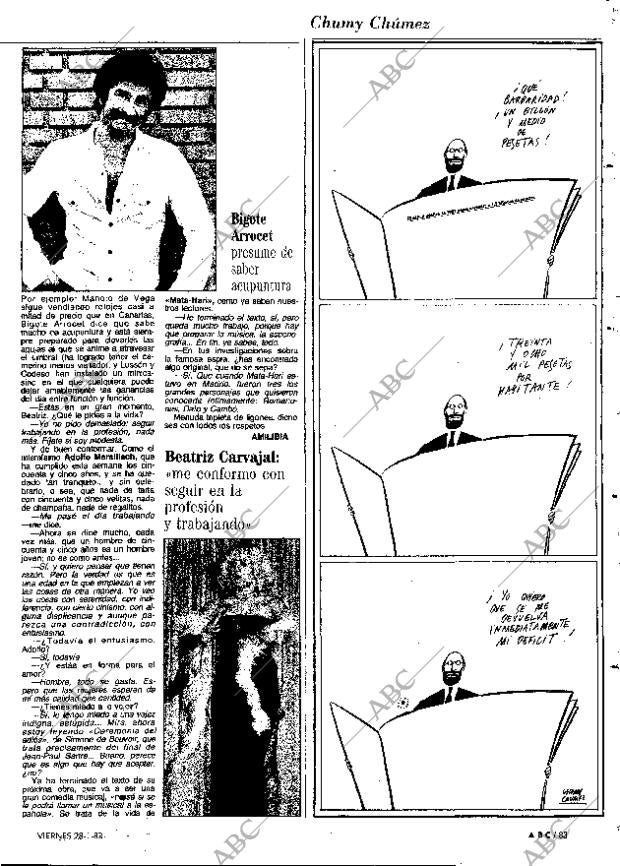 ABC MADRID 28-01-1983 página 83