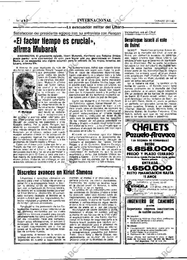 ABC MADRID 29-01-1983 página 14