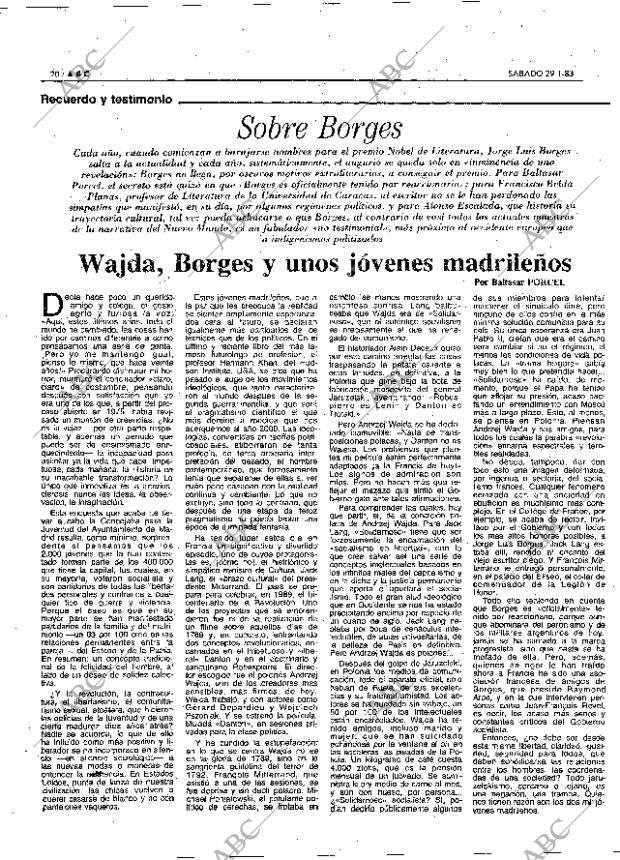 ABC MADRID 29-01-1983 página 20