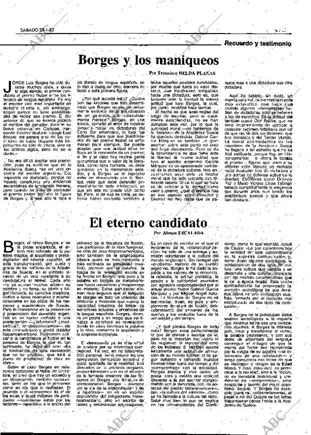 ABC MADRID 29-01-1983 página 21