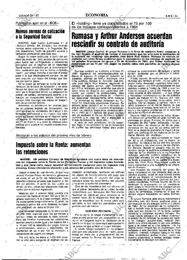 ABC MADRID 29-01-1983 página 35