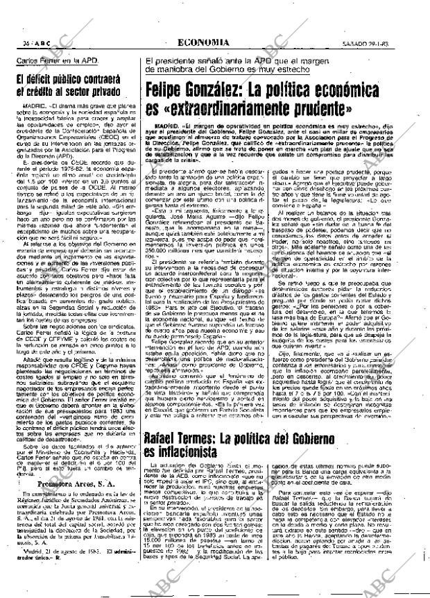 ABC MADRID 29-01-1983 página 36