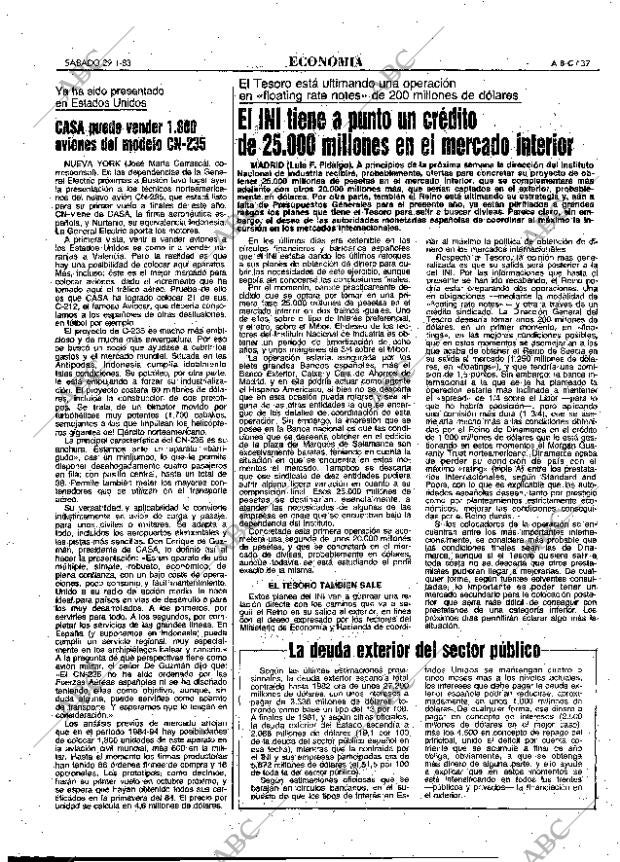 ABC MADRID 29-01-1983 página 37