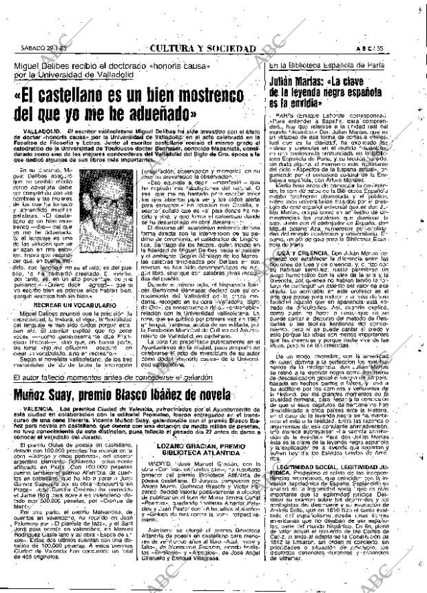 ABC MADRID 29-01-1983 página 55